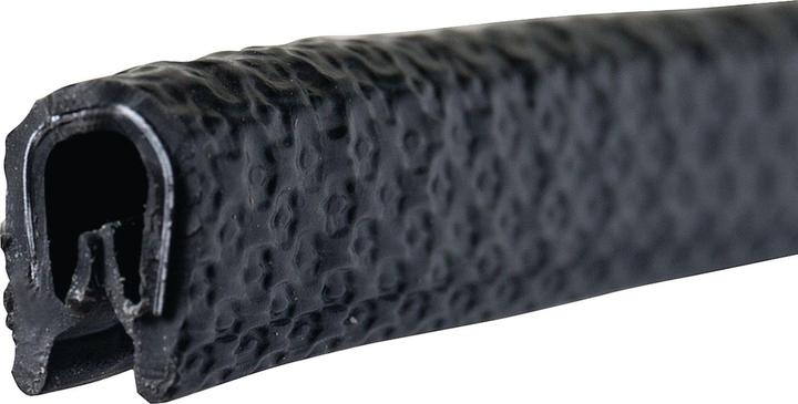 Tecwerk Protection des arêtes zone de serrage 3-6 mm longueur 10 m largeur 12 mm hauteur 17,5 mm noir