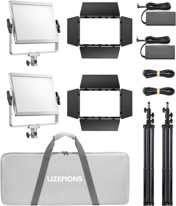 Actual product image Godox Litemons LP600R RGB LED Light Panel 2 light kit (Surface luminaire)