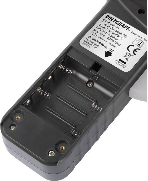Produktbild Voltcraft EMZ-1000 Erdungsmessgerät 0.01 - 1200Ω