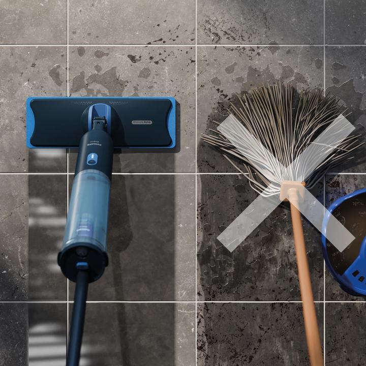 Productafbeelding Philips OneUp elektrische mop 3000-serie (Stofzuigen + dweilen)