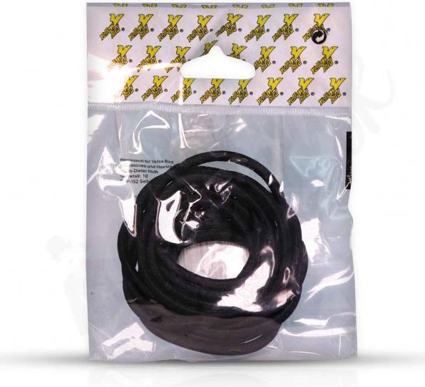 Immagine prodotto Yellow Bird Cravatta per capelli spessa 12s nero senza (Elastico per capelli)
