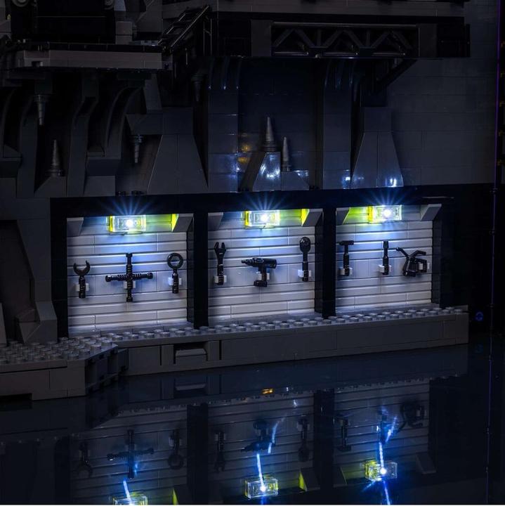Produktbild Light my bricks LMB 2.0 LED Licht Set für LEGO® 76252 Batman - Bathöhle – Schaukasten