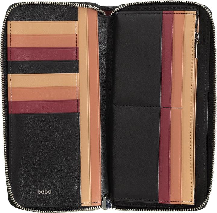 Actual product image Dudu Wallet RFID protection leather 20 cm