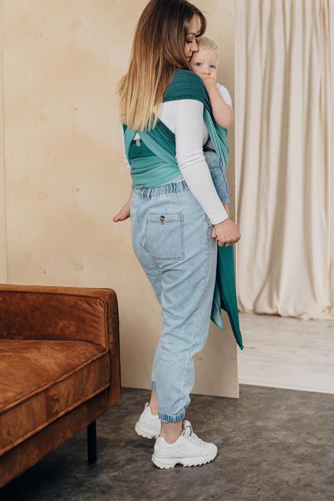 Produktbild Lennylamb Little Herringbone - Ombre Green (4.60 m)