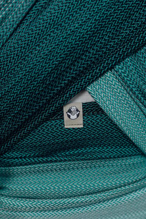 Produktbild Lennylamb Little Herringbone - Ombre Green (4.60 m)