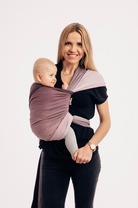 Actual product image Lennylamb Little Herringbone - Ombre Pink (4.60 m)