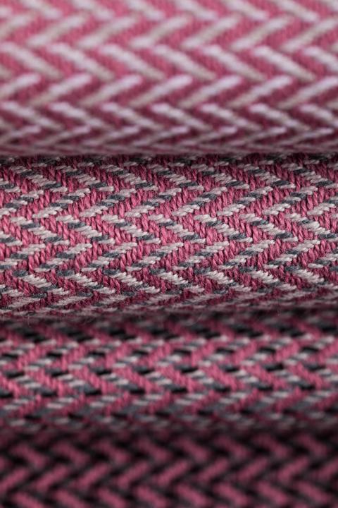 Actual product image Lennylamb Little Herringbone - Ombre Pink (4.60 m)