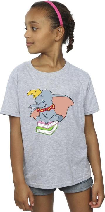 Image du produit Disney - T-shirt DUMBO SITTING ON BOOKS - Fille (128)