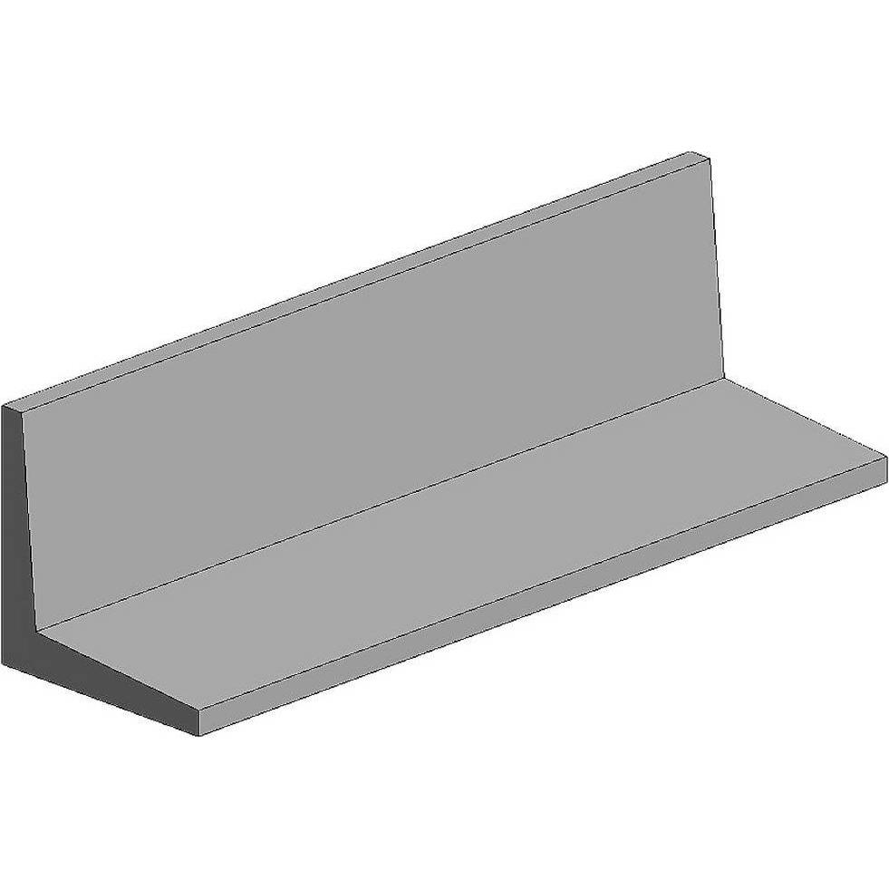 Aztek 35cm Winkelprofil, opak P-Styren 2.0mm (4 stk)