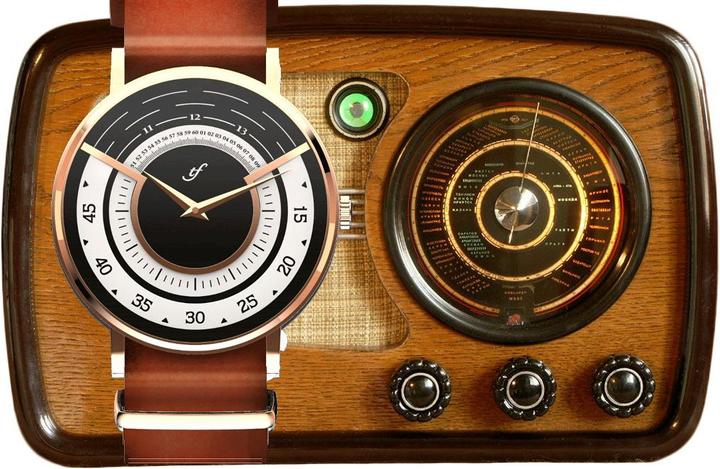 Actual product image Trifoglio Italia Radio City (Analogue wristwatch, 40.50 mm)