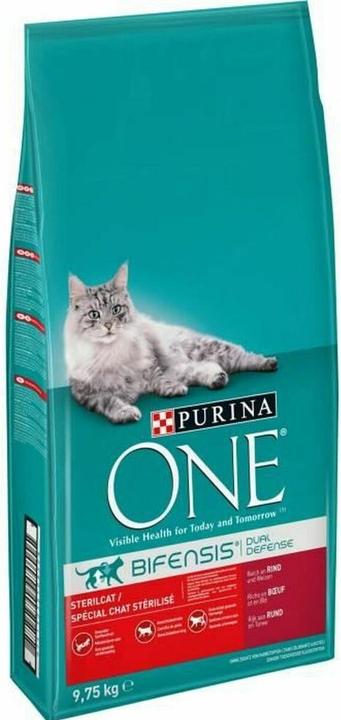 Purina One Sterilcat Wołowina - dry cat food - 9 75kg (Adult, 1 Stk., 9750 g)