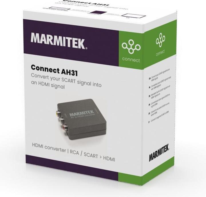 Productafbeelding Marmitek AH31 aansluiten (Analoog -> Digitaal)