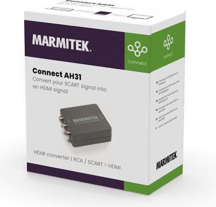 Image du produit Marmitek Connecter AH31 (Analogique -> Numérique)