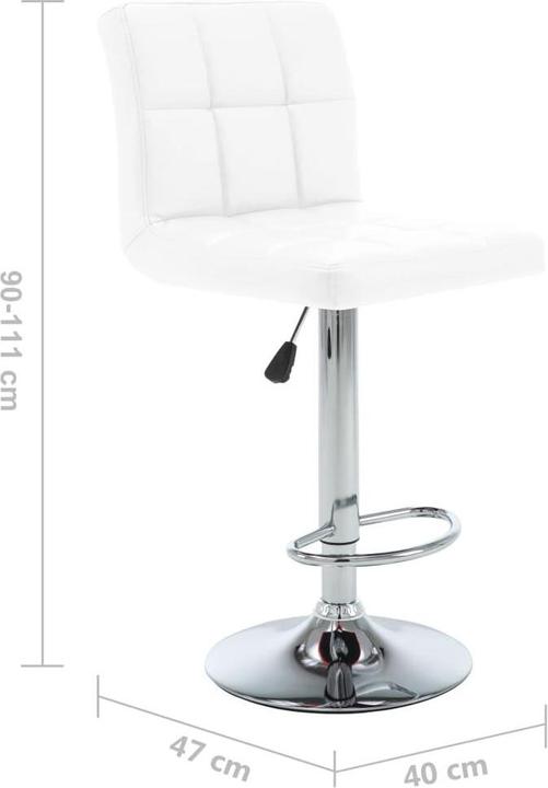 Actual product image vidaXL Barhocker