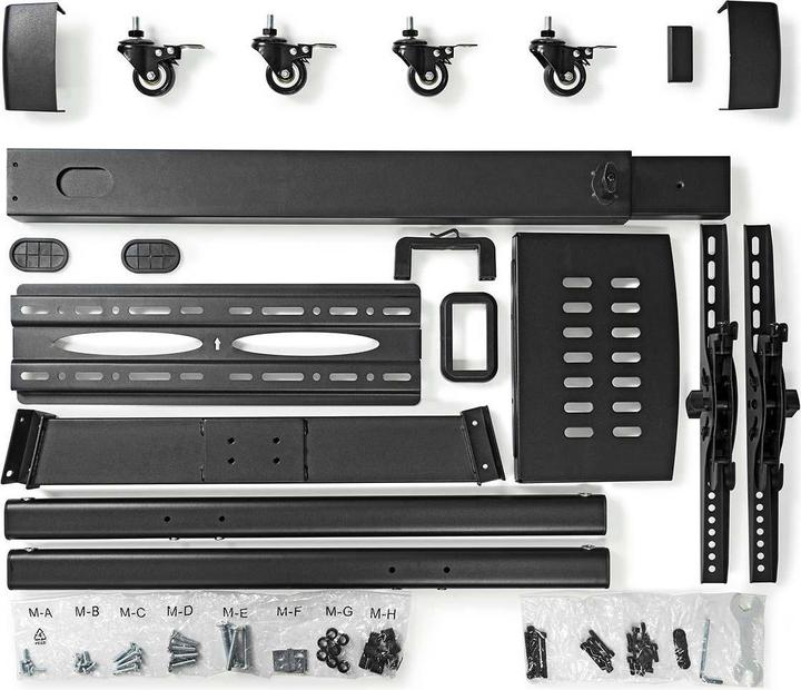 Produktbild Nedis TV Bodenständer | 32-55 " | maximal unterstützes Bildschirmgewicht: 35 kg | Premium-Säule Entw (55", 35 kg)