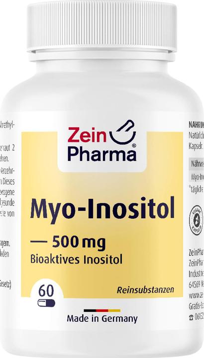 Image du produit Zein Pharma Myo-Inositol (60 pièce(s), Capsules)