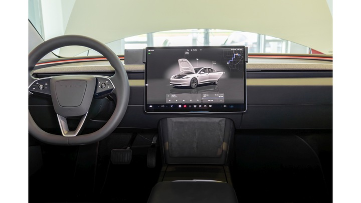 Actual product image Brodit ProClip Tesla Model 3 24-25