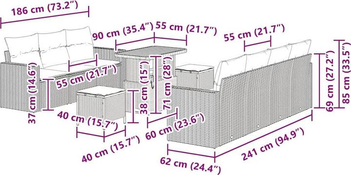 Produktbild vidaXL Cayson