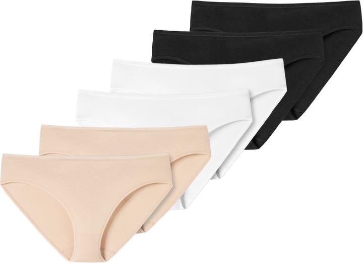 Immagine prodotto Schiesser Confezione da 6 slip Tai organici 95/5 (38, M, confezione da 6)