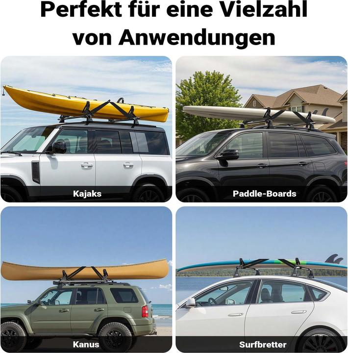 Produktbild Wiltec Boothalterung für Autodachträger