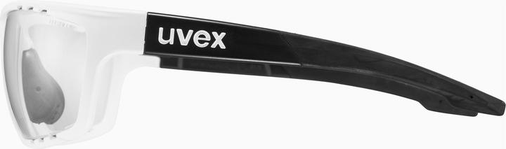 Actual product image Uvex Sports Sportstyle 706 Vario (white-black mat, variomatic smoke (S1-3))