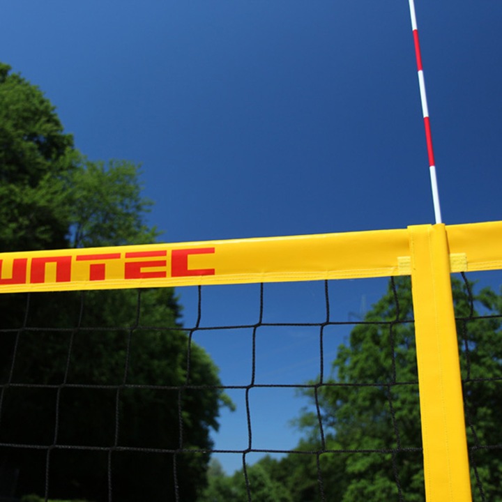 Produktbild Funtec Pro Beach Netz Plus, 8,5 M, Für Permanente Beachvolleyballnetzanlagen, Mit Extra Starken Seitenteile