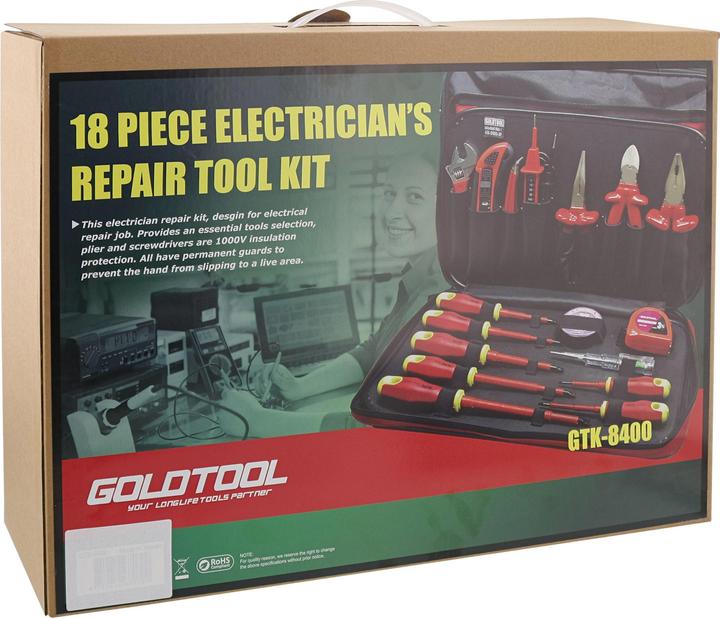 Actual product image InLine Tool bag (18 pieces)