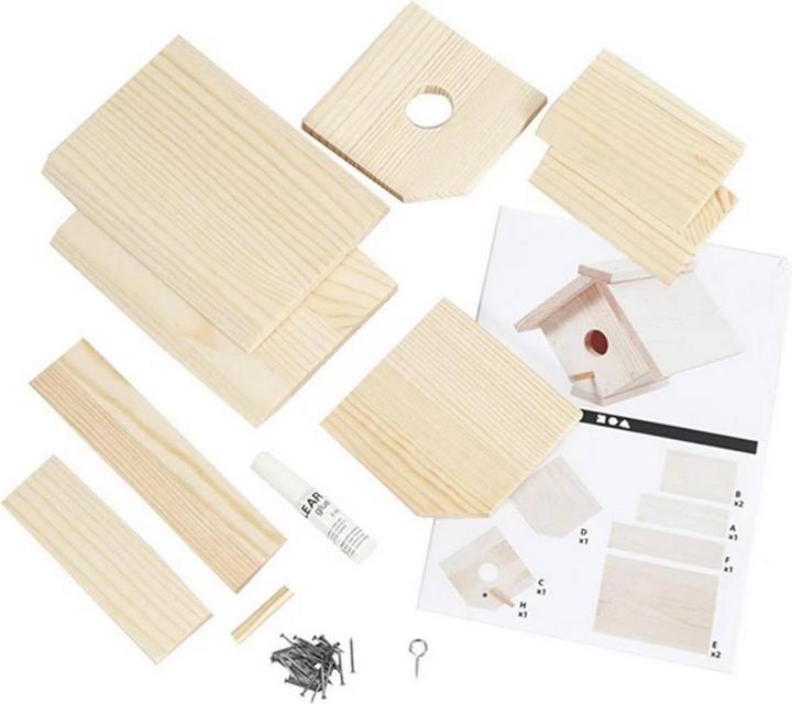 Produktbild Creativ Company Houten Vogelhuis