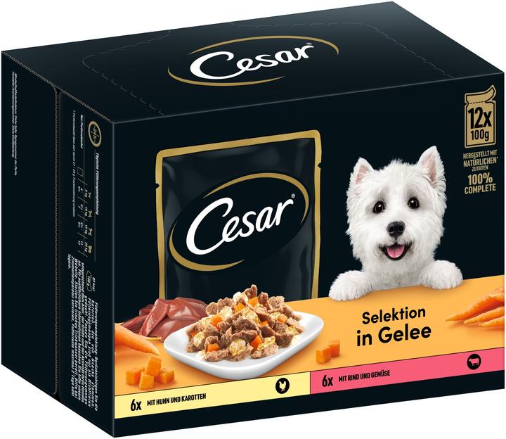 Produktbild Cesar Mp Gelee M.Fleisch&Gem (12 Stk., 1200 g)