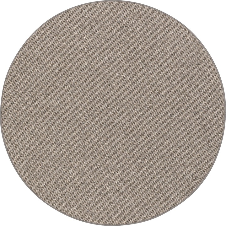 Produktbild Snapstyle Bentzon Natur Flachgewebe Teppich Rund (200x200 cm)