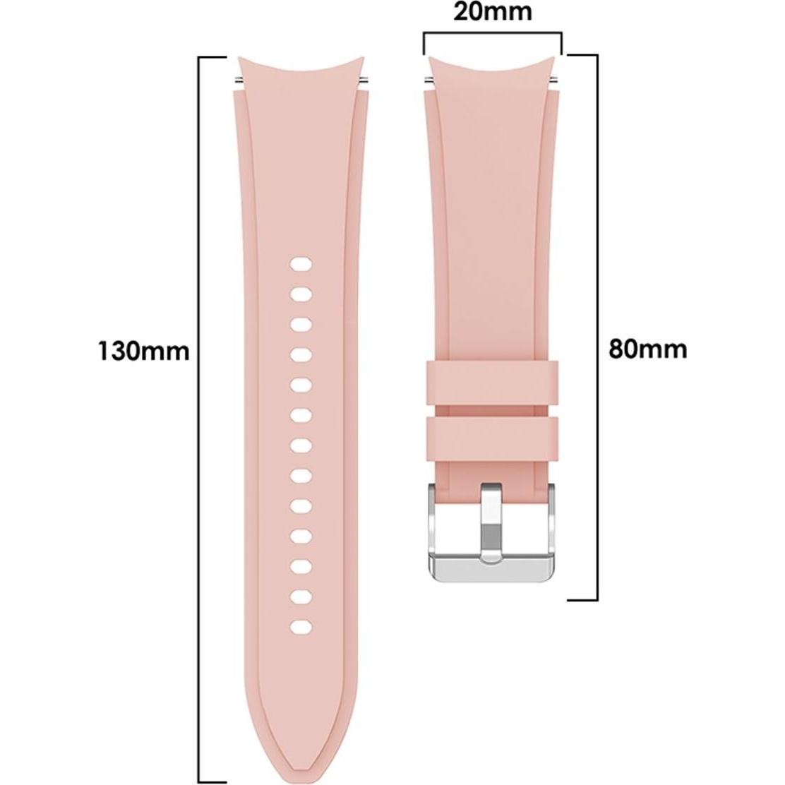 König Design Sport Ersatz Armband für Samsung Galaxy Watch 4 40 mm Silikon Band Loop Uhr Neu (Silikon, Galaxy watch 4 (4...