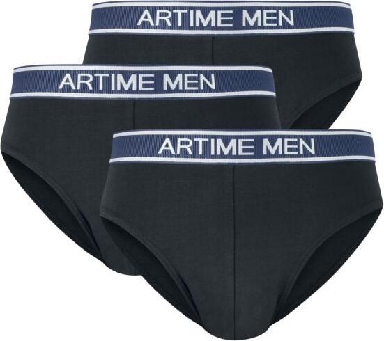 Produktbild Artime Herren Slip, 3er-Pack, Elastbund (M, 3er Pack)