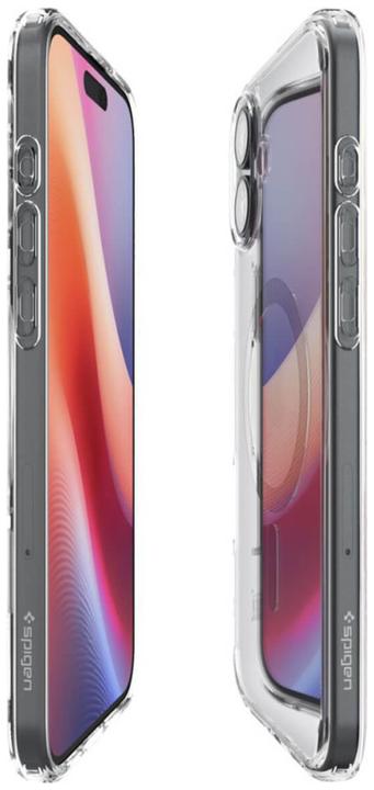 Actual product image Spigen Ultra Hybrid Mag Magsafe case for iPhone 16 6,1" carbon fiber (Apple iPhone 16)