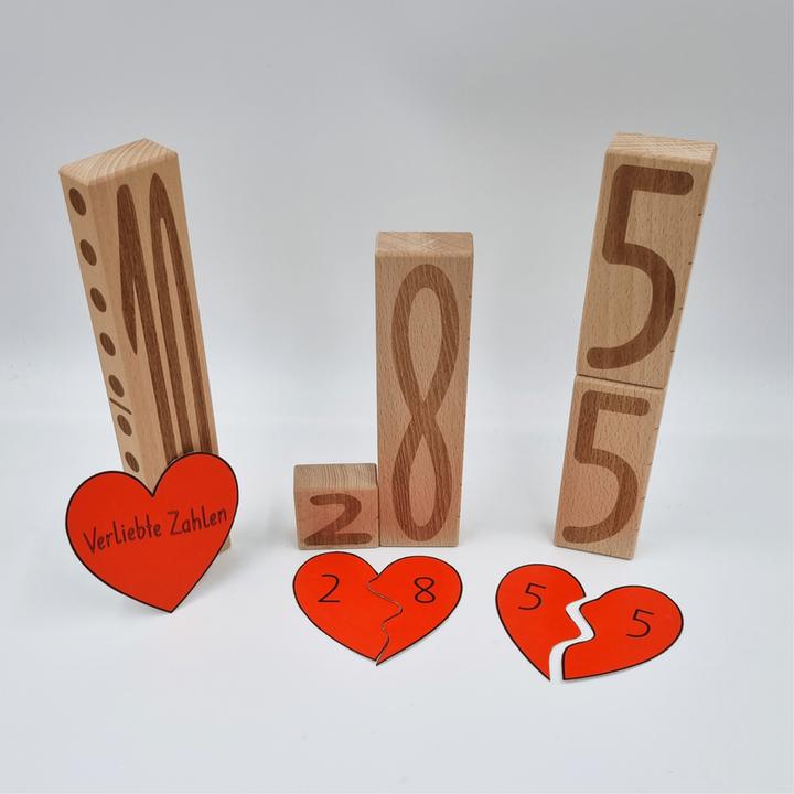 Actual product image Intuitibrix Tasks for the enamoured numbers