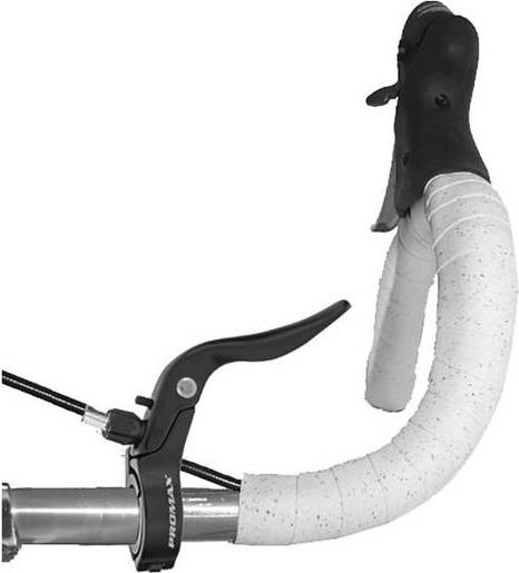 Produktbild Promax Brakelever 31.8mm Black (mit Adapter f?r 23,8 mm)