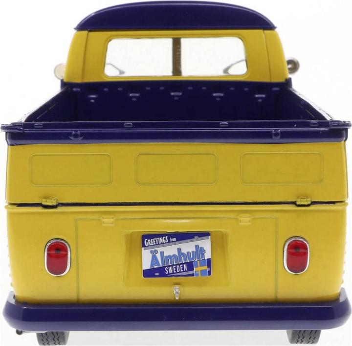 Actual product image Solido 1:18 VW T1 Pick-up gelb 1950