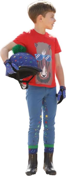 Produktbild Tikaboo Splodge Reithandschuhe (L)