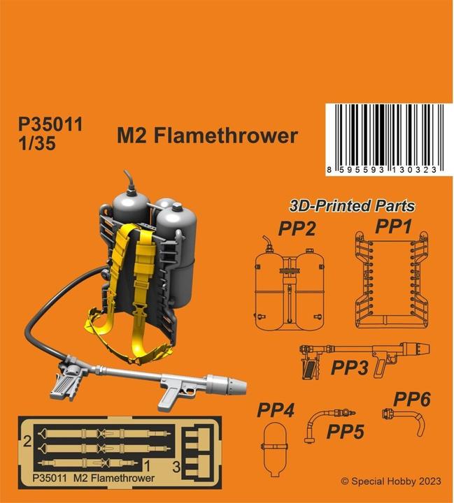 Immagine prodotto Special Hobby Lanciafiamme M2 1/35