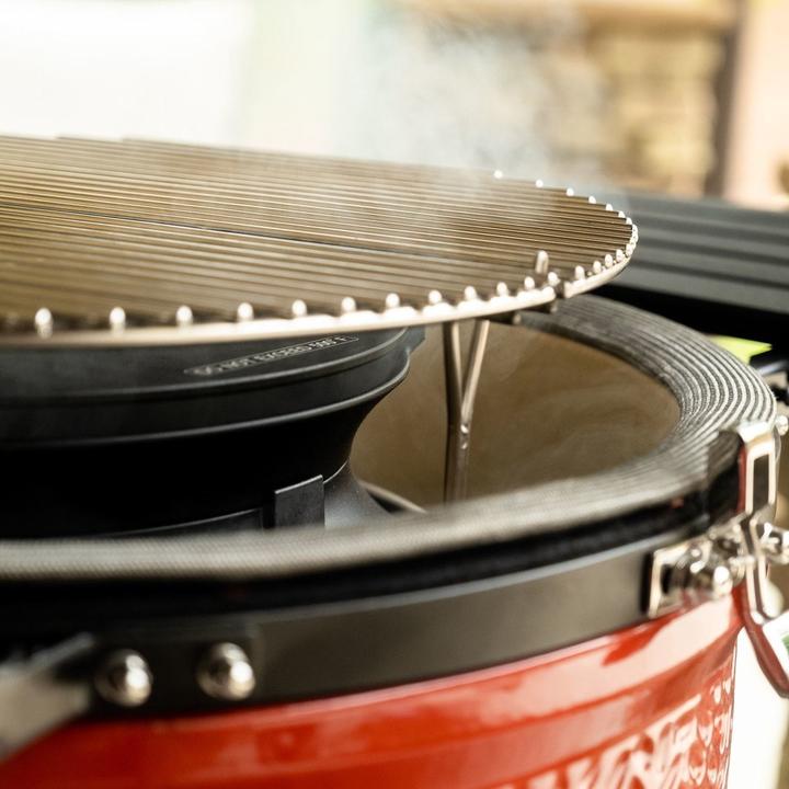 Actual product image Kamado Joe Joe SlRoller met RVS Cooking Rack voor Classic I & II