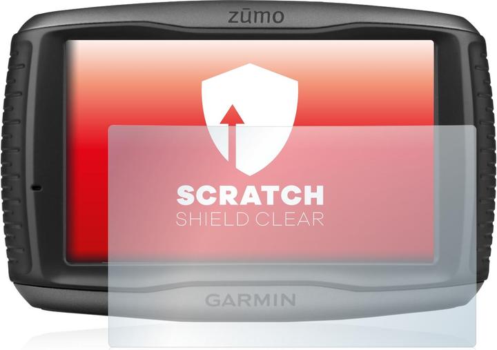 Produktbild upscreen Schutzfolie für Garmin zumo 590LM Displayschutz Displayschutzfolie Folie Klar Transparent