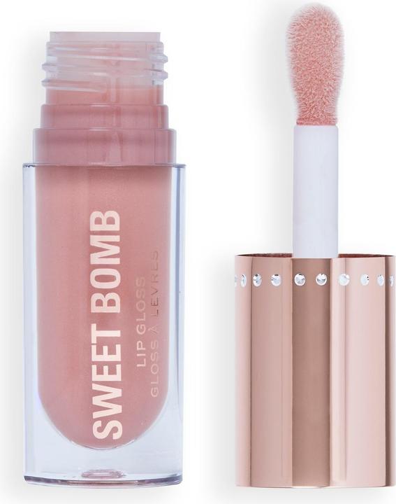 Produktbild Makeup Revolution London Y2K Baby Sweet Bomb Lip Gloss - Lip gloss 4.5 ml Strawberry Swirl Nude (Strawberry Swirl Pink)