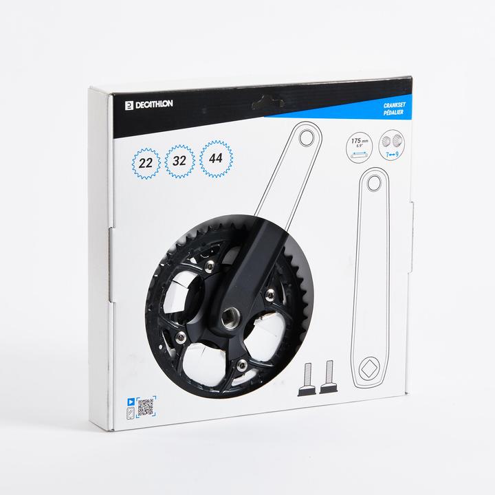 Immagine prodotto Decathlon Guarnitura con tripla corona (175 mm)