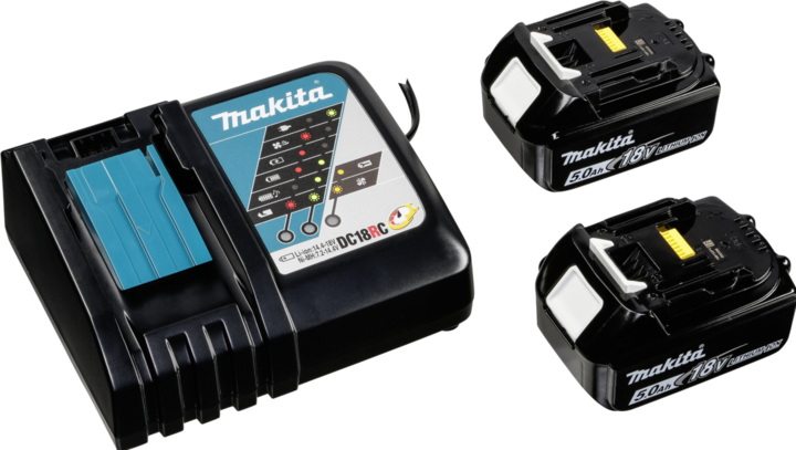 Productafbeelding Makita DDF482RTJ 18V met twee accu's (Oplaadbare batterij)