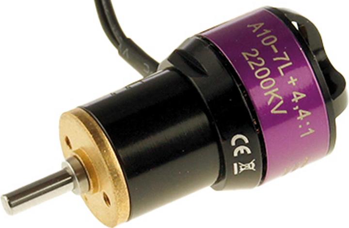 Produktbild Hacker Elektromotor A10-7L mit 4,4:1 Getriebe