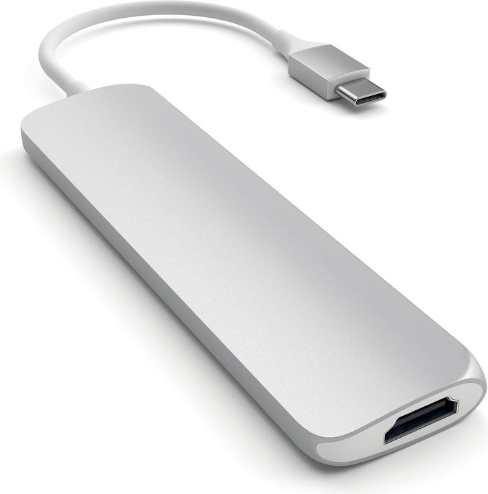 Actual product image Satechi Multiport Slim Dock USB-C (ST-CMAS) station/replicator (USB-C, 4 ports)