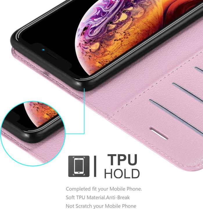 Produktbild Cadorabo Book mit Standfunktion Cover (Apple iPhone X)