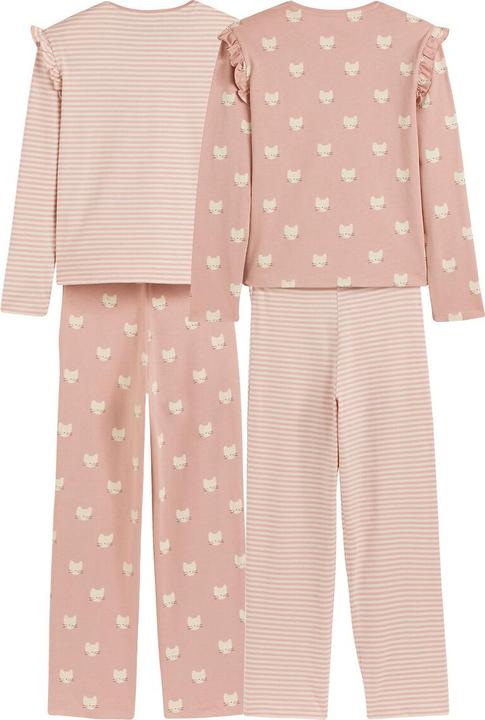 Produktbild La Redoute Collections 2er-Pack Baumwoll-Pyjamas (164)
