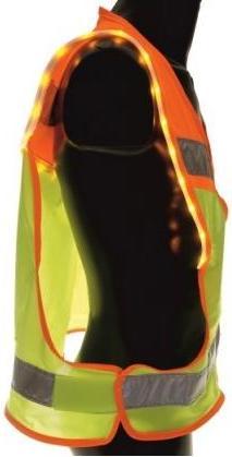 Actual product image Grossenbacher Flashing light vest Jack Pro