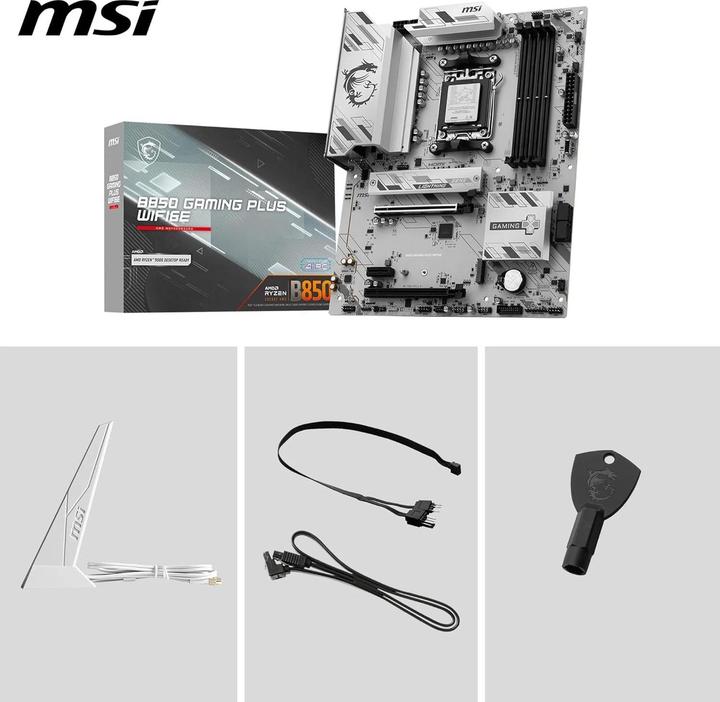 Produktbild MSI B850 Gaming Plus WIFI6E (AM5, AMD B850, ATX)