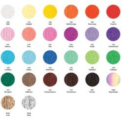 Actual product image Folia Crepe paper, (W)500 mm x (L)2.5 m, pure orange (1 x)